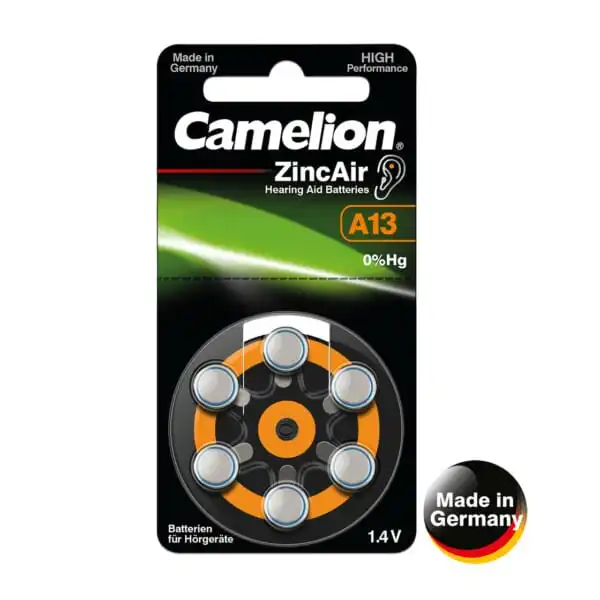 camelion a13 zl 13 bp6 made in germany