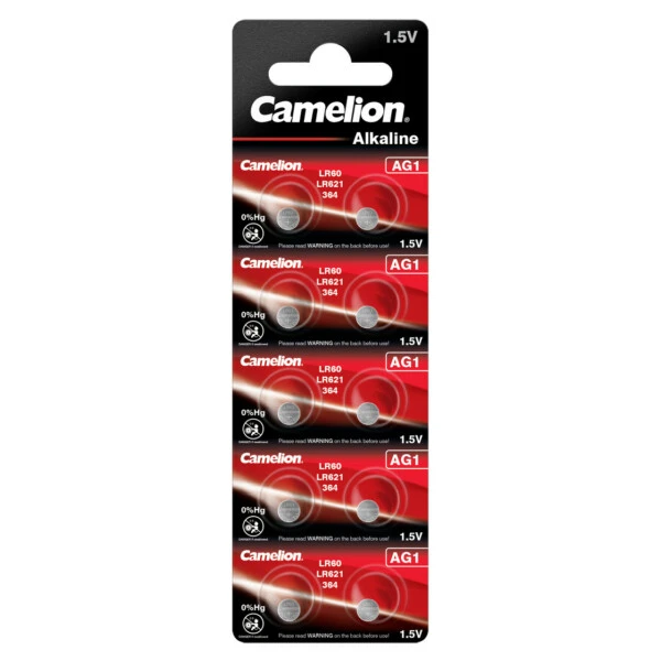 camelion alkaline ag1 lr60 lr621 364 bp10