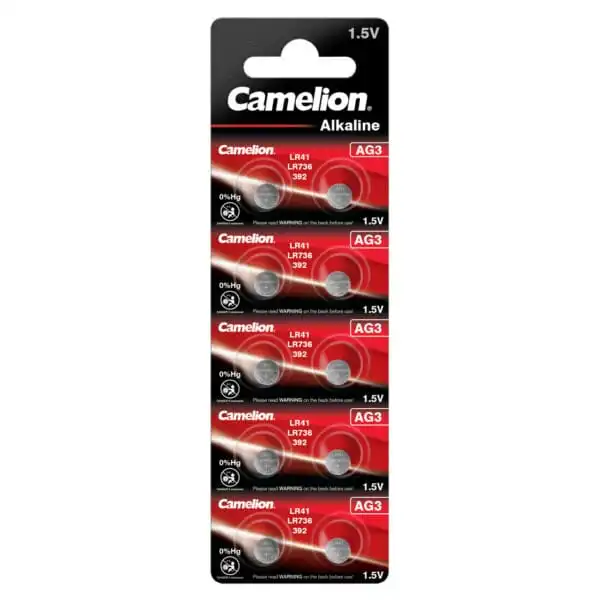 camelion alkaline ag3 lr41 lr736 392 bp10