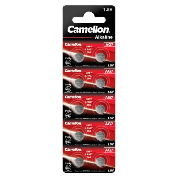 camelion alkaline ag7 lr57 lr927 395 bp10
