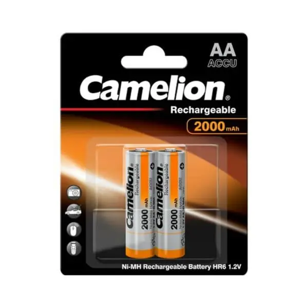 camelion hr6 aa 2000mah 12v bp2