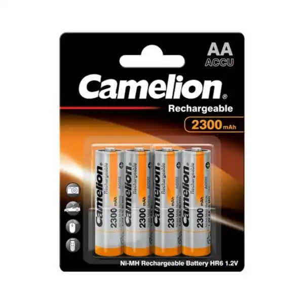 camelion hr6 aa 2300mah 12v bp4