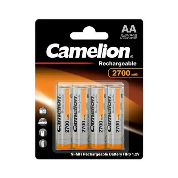 camelion hr6 aa 2700mah 12v bp4 inkl box fuer 4 x akkus
