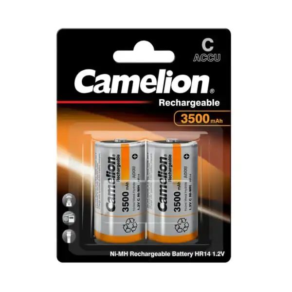 camelion ni mh hr14 c 3500mah 12v bp2