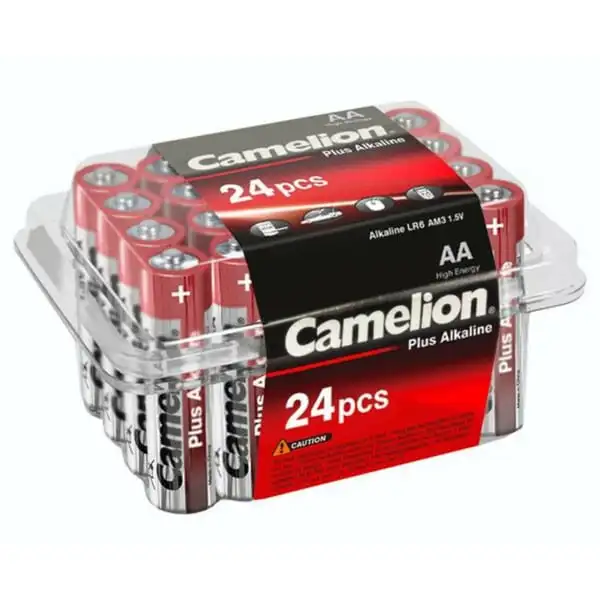 camelion plus alkaline aa lr6 pb24