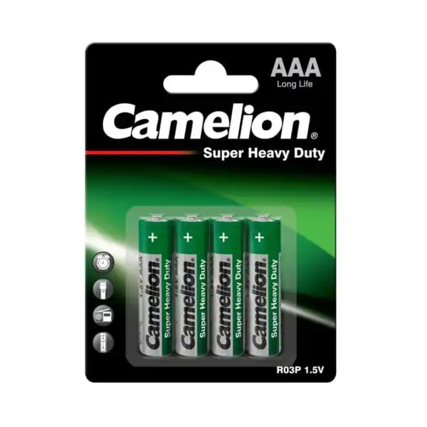 camelion super heavy duty gruen aaa r03 bp4