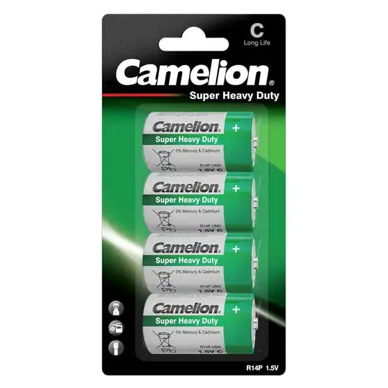 camelion super heavy duty gruen c r14 bp4