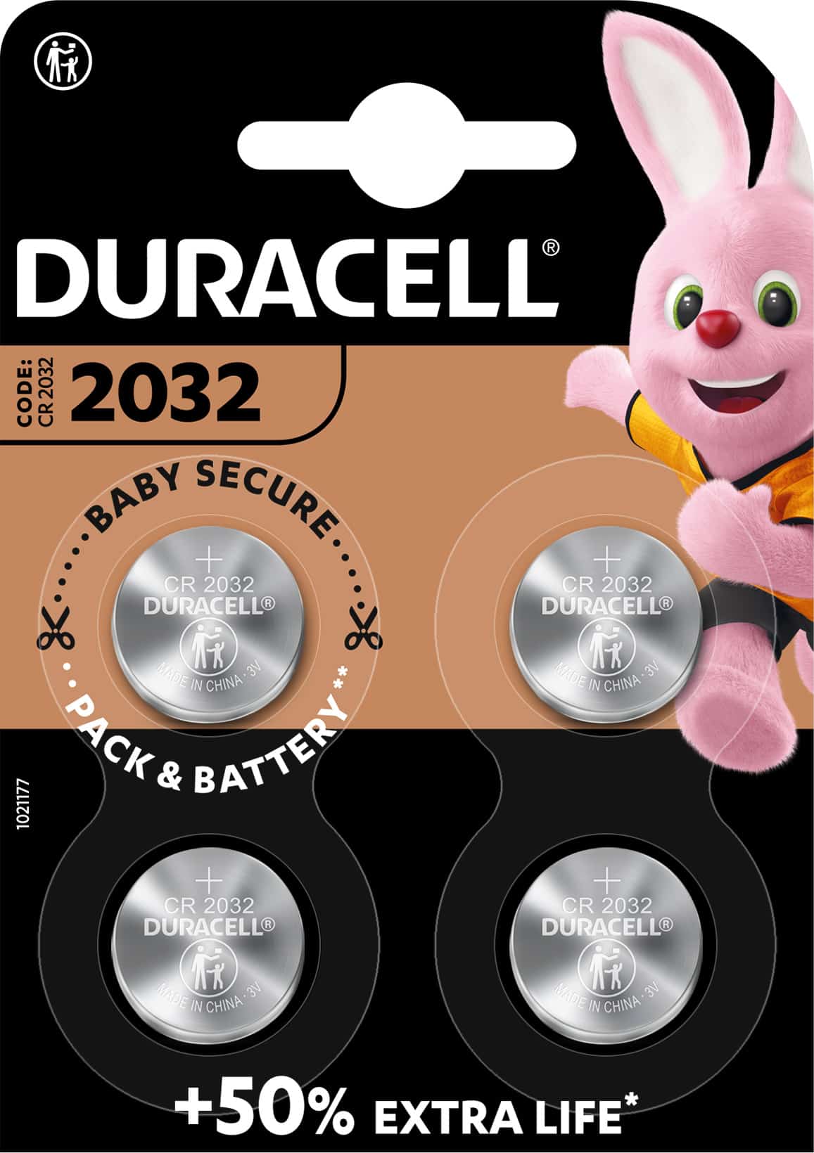 Duracell Lithium CR2032 3V 4er Von Duracell | Batterien Shopping
